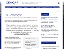 Tablet Screenshot of ceacap.org